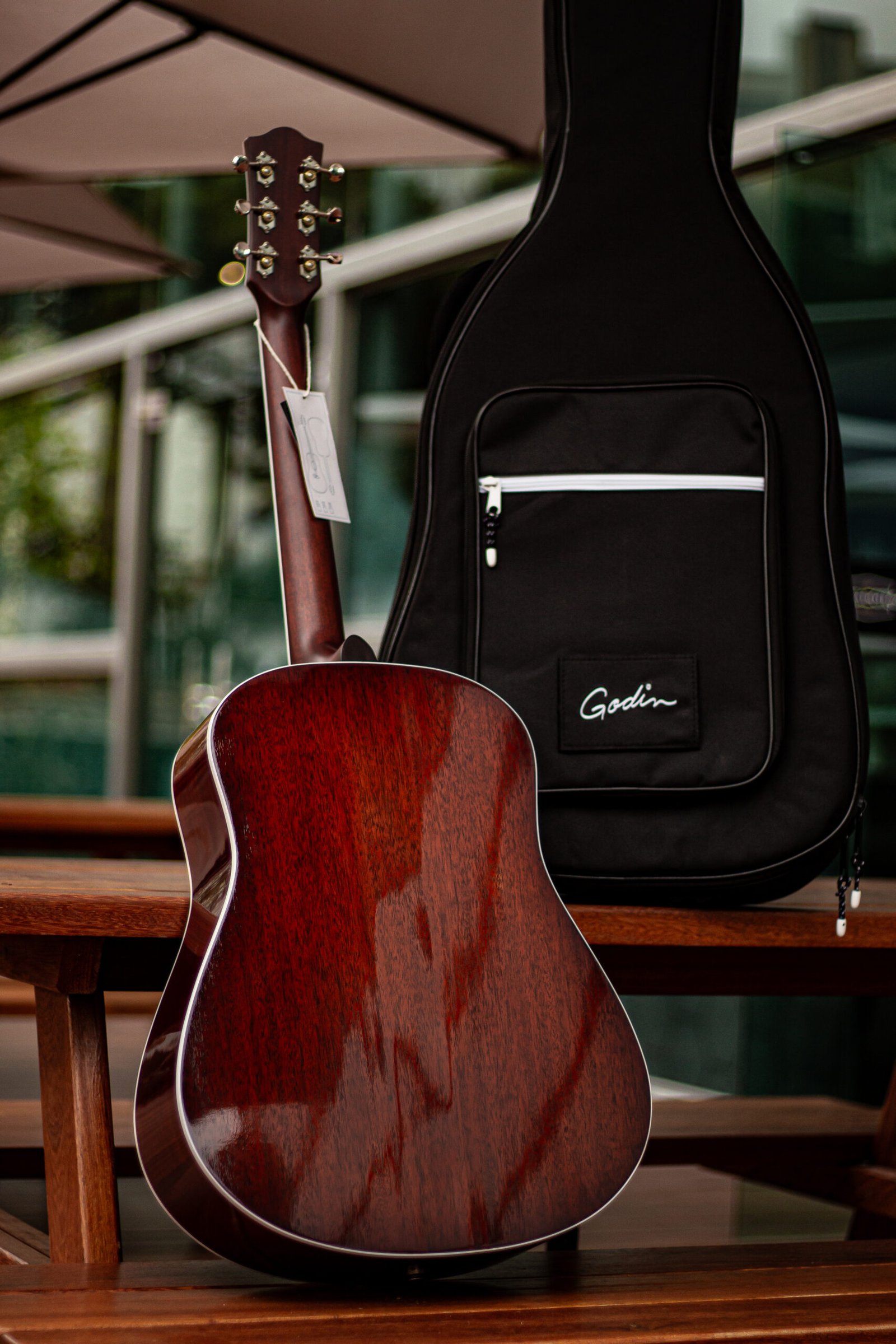 Godin Metropolis LTD Havana Burst HG EQ - Imagem 6