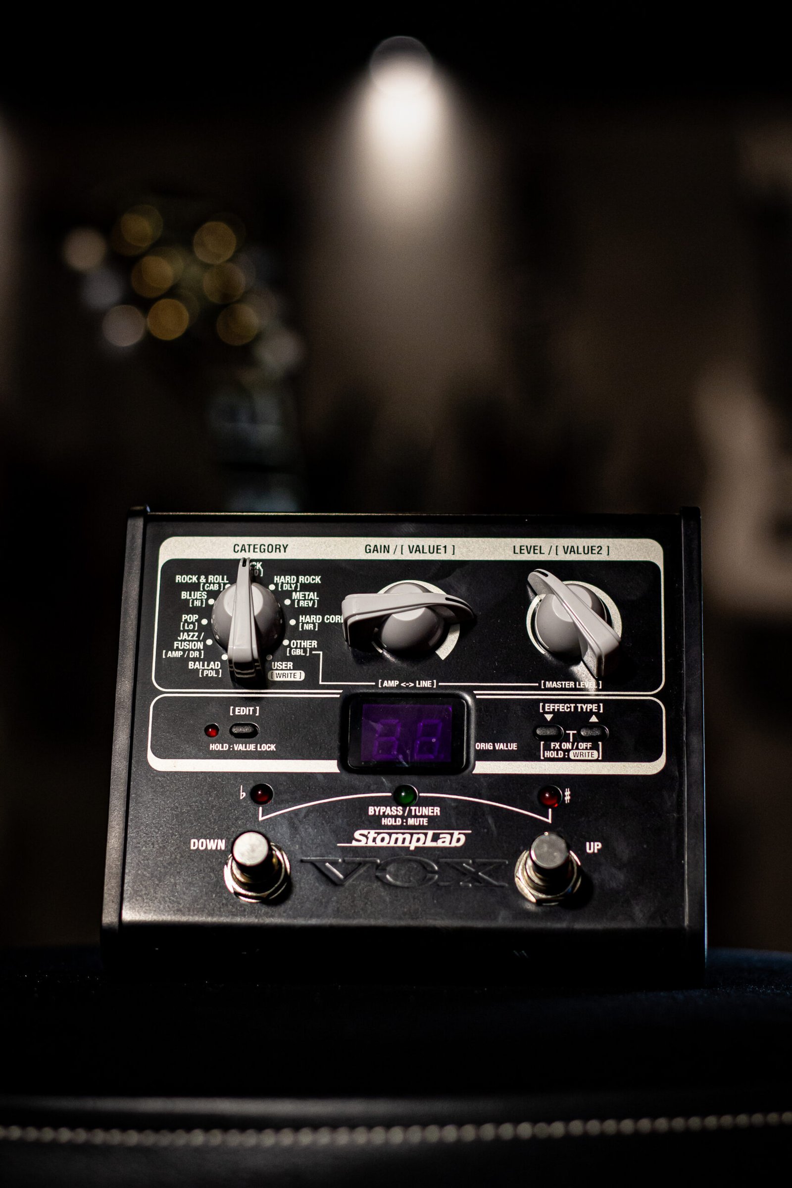 PEDALEIRA VOX - Stomplab 1G