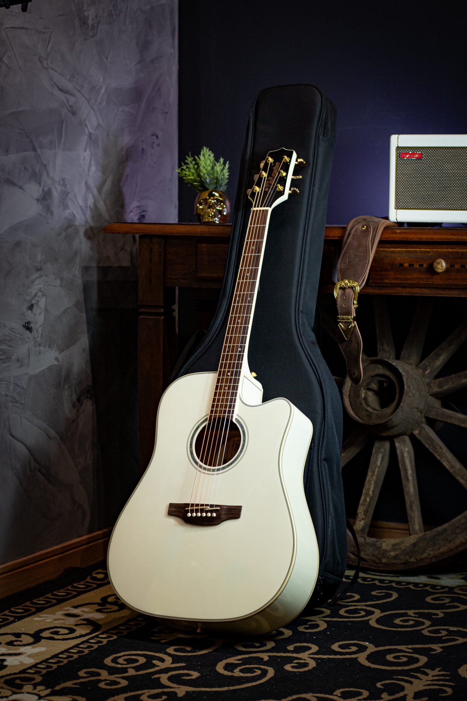 VIOLAO TAKAMINE - GD37CE PW & TP3G C/BAG