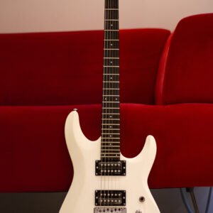 Schecter C-6 Deluxe FR White Satin