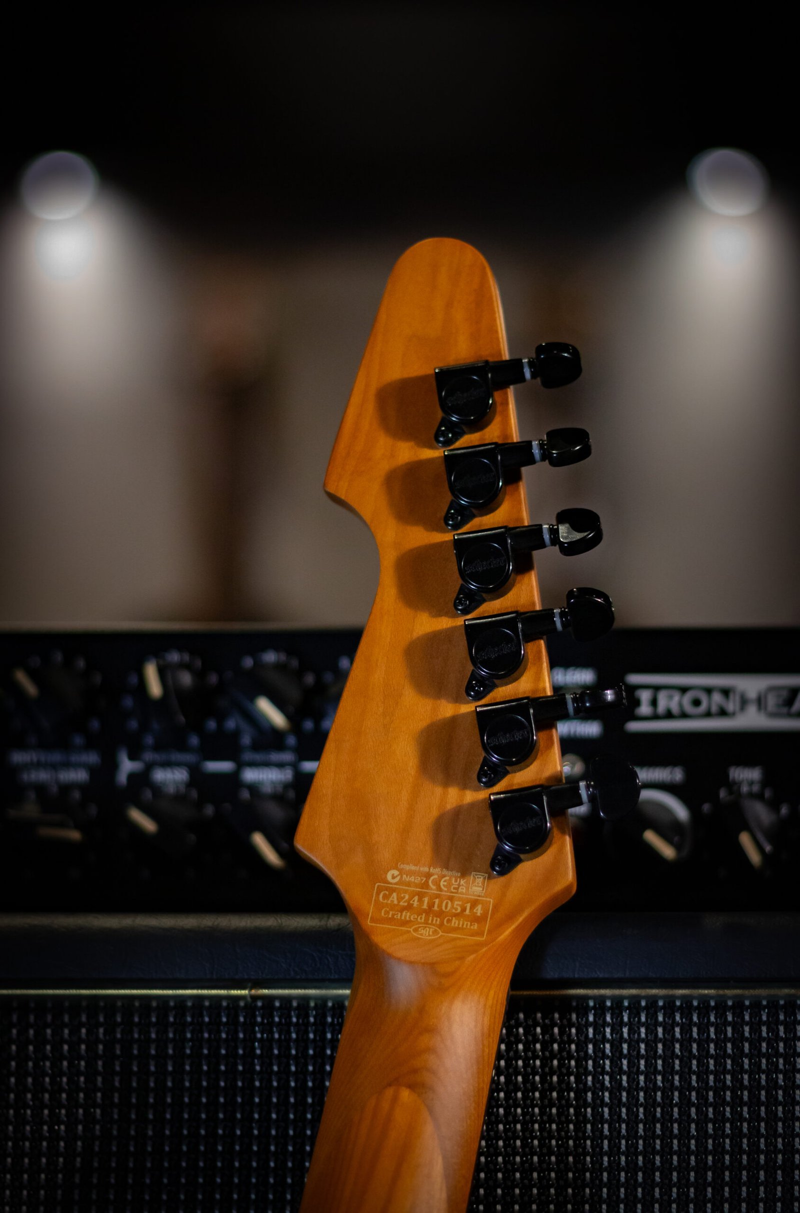 Schecter Avenger Standard Charcoal Satin - Imagem 4