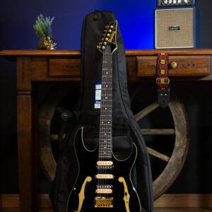 GUITARRA IBANEZ PREMIUM - PGM50 BK - Signature Paul Gilbert