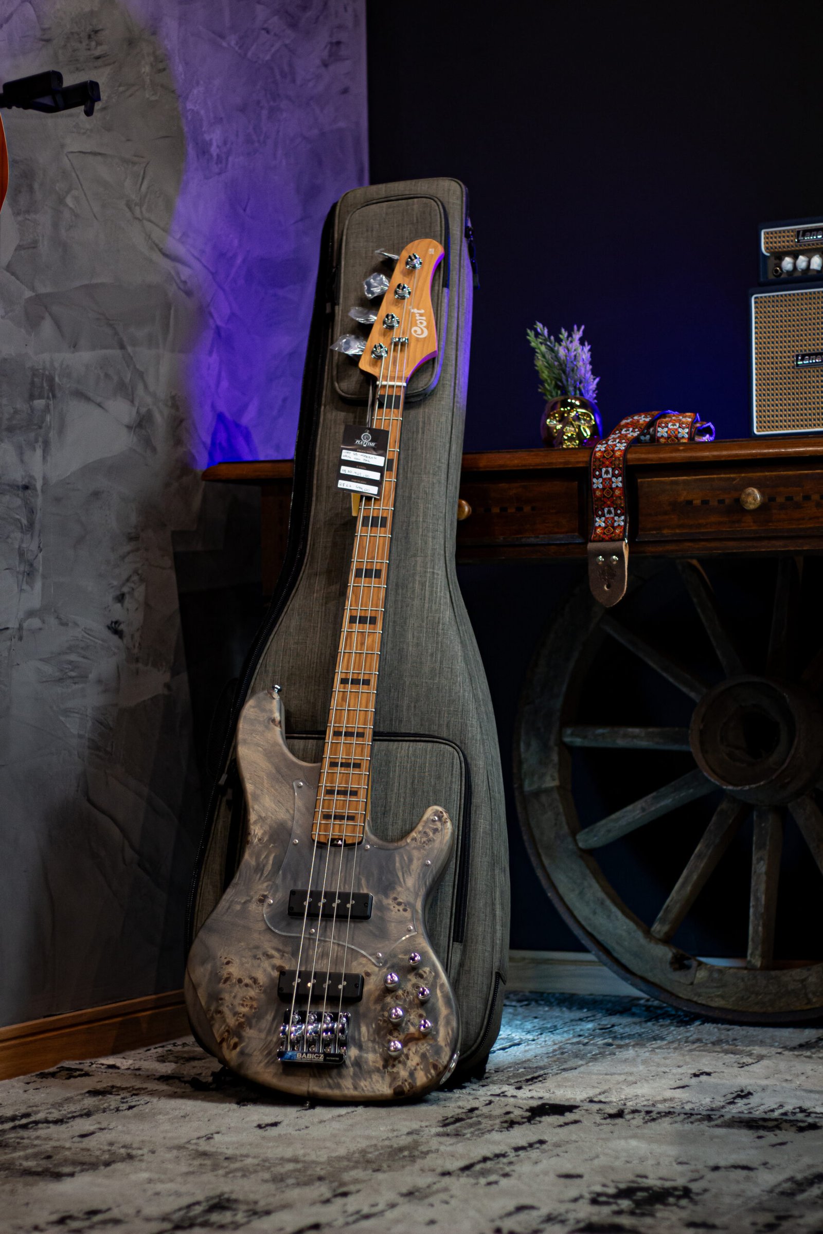 Contrabaixo CORT GB-Modern 4 OPCG C/BAG - Imagem 5