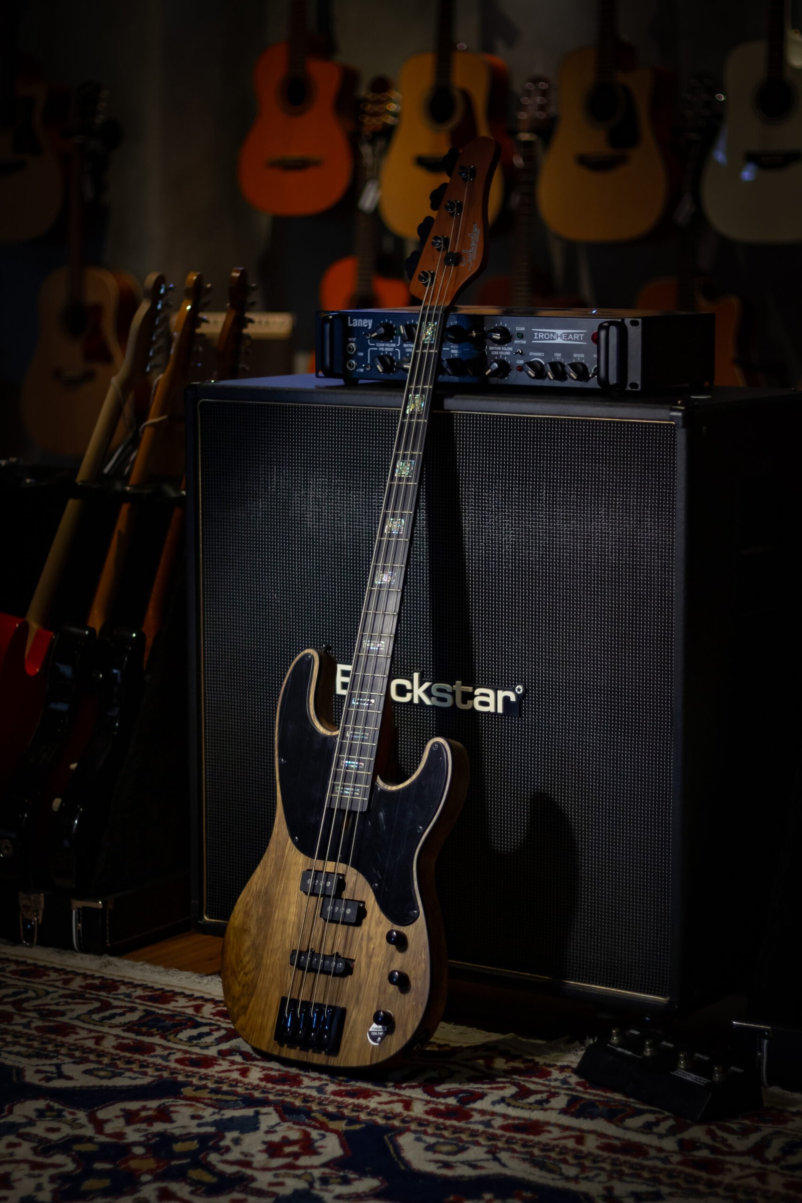 Contrabaixo Schecter Model-T 4 Exotic Natural Satin - Imagem 2