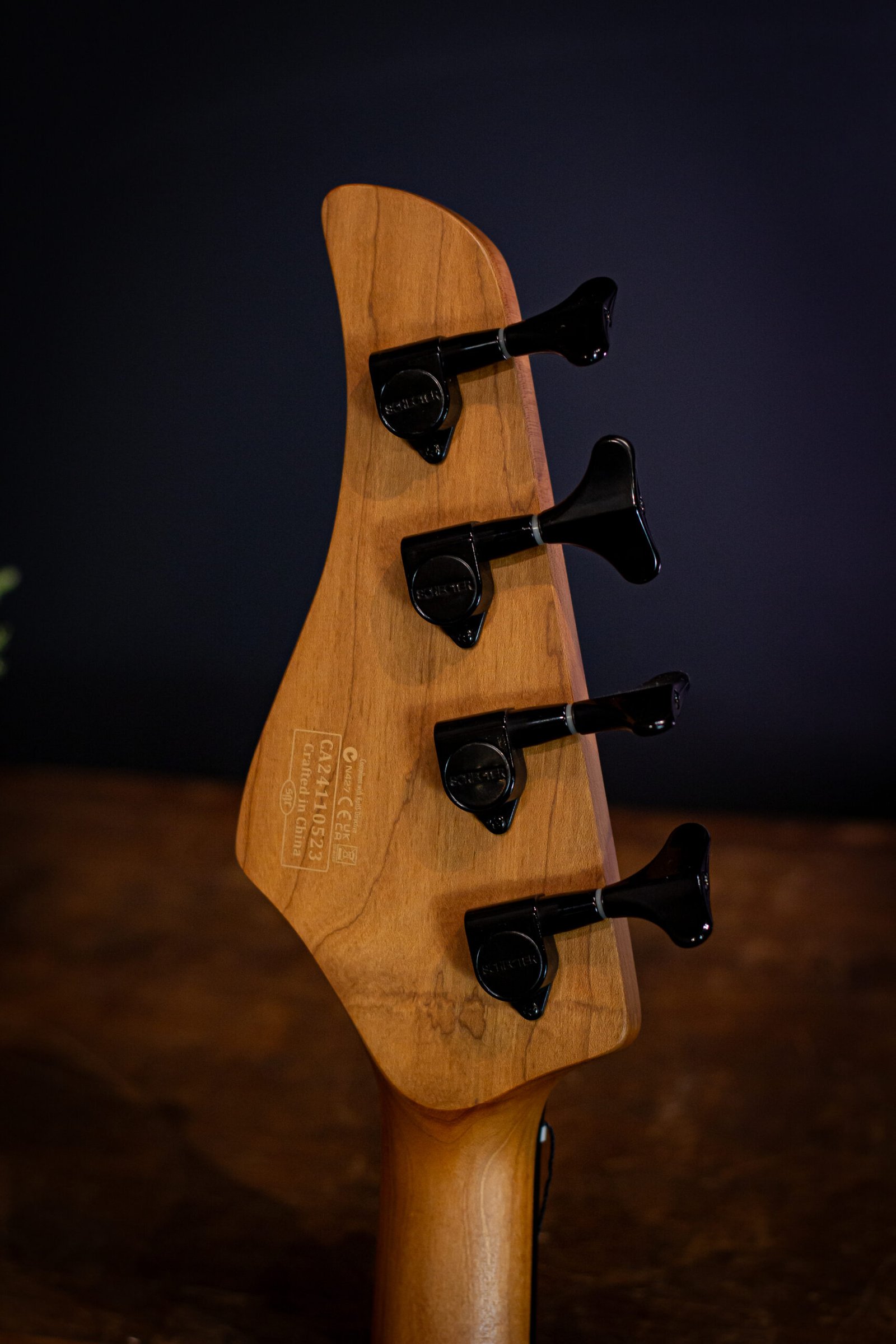 Contrabaixo Schecter C-4 Standard Tobacco Burl - Imagem 7