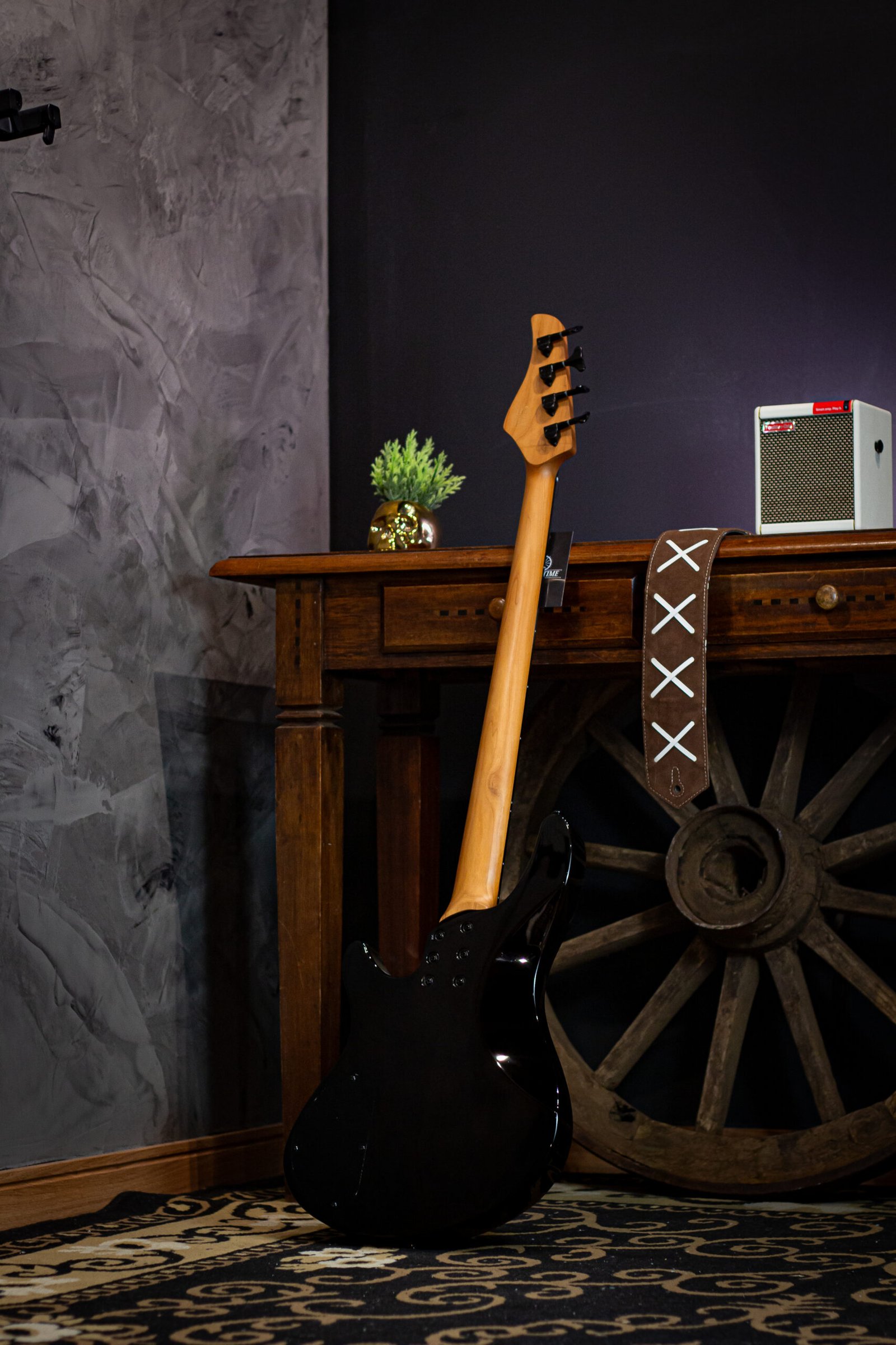 Contrabaixo Schecter C-4 Standard Tobacco Burl - Imagem 6