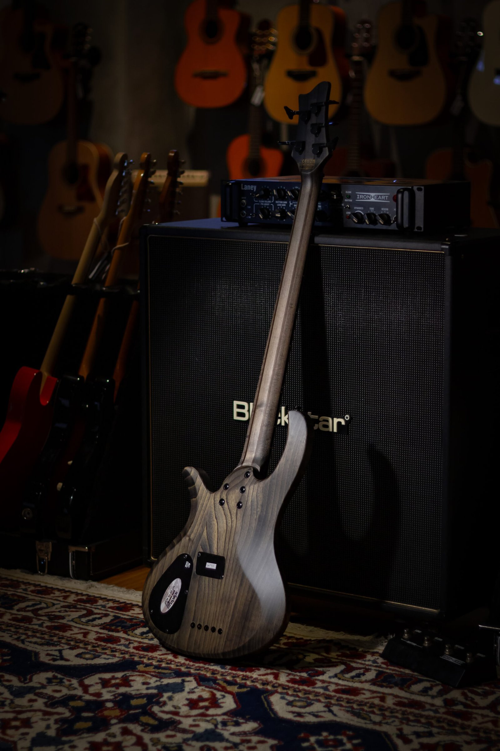 Contrabaixo Schecter Riot-5 Bass Aurora Burst - Imagem 6