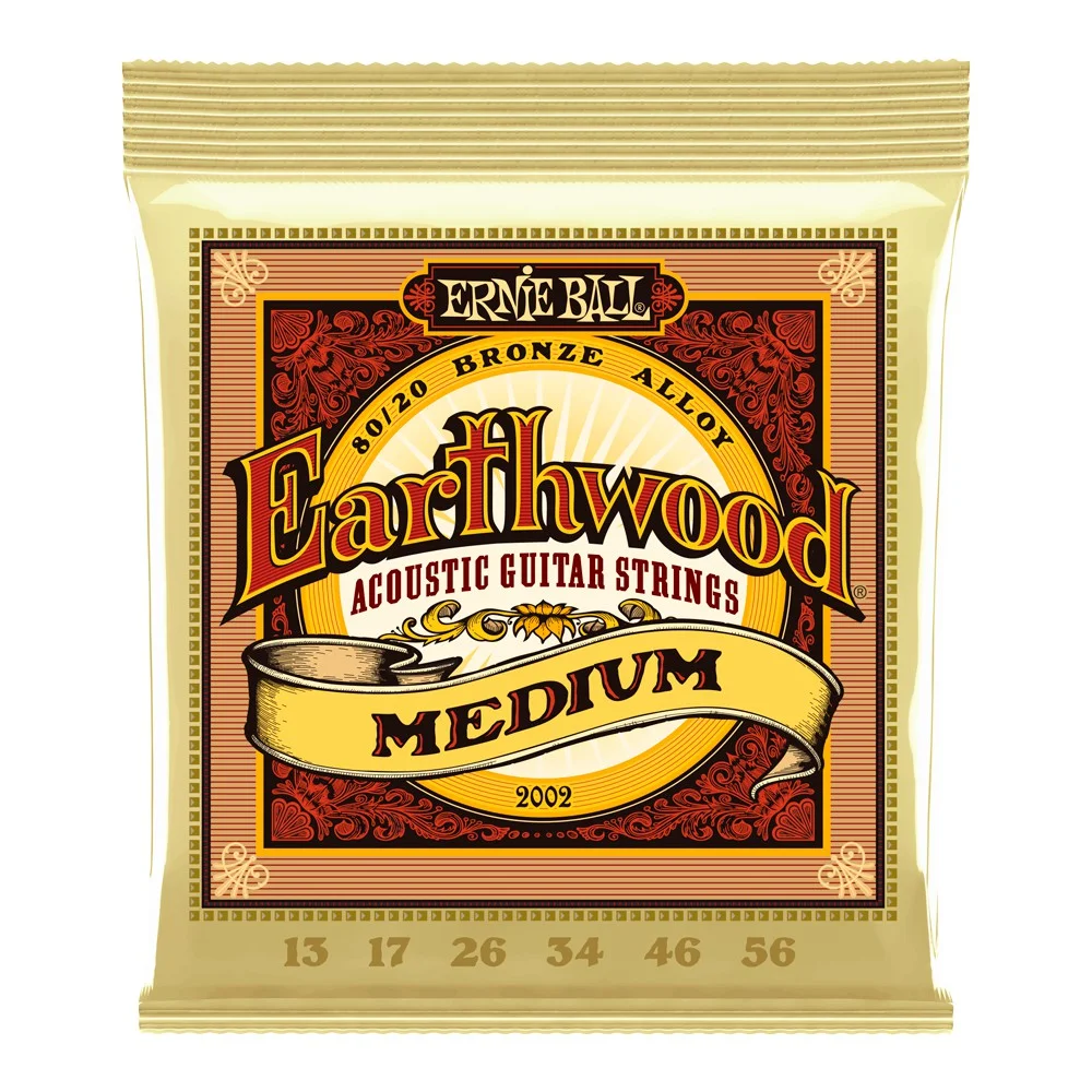 ENCORDAMENTO ERNIE BALL - 013-056 P/ VIOLAO ACO EARTHWOOD MEDIA 80/20 BRONZE P02002