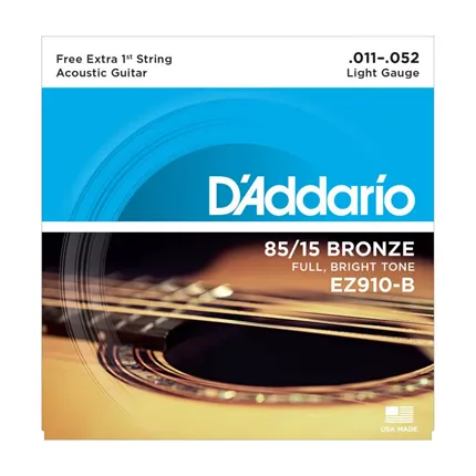 ENCORDAMENTO D'ADDARIO - VIOLAO ACO EZ910-B+PL011