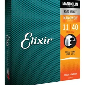 ENCORDAMENTO ELIXIR - 011 NANOWEB MEDIUM P/MANDOLIN 11040