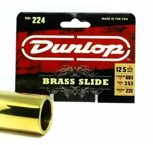 DUNLOP - Slide Latão Grosso médio Dourado 224
