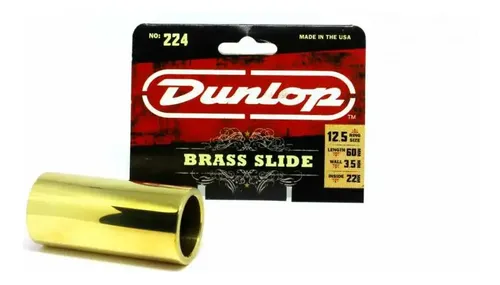 DUNLOP - Slide Latão Grosso médio Dourado 224