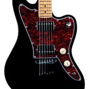 GUITARRA JET - JJ-350 BK Black - Basswood, Braco Roasted Maple, Offset
