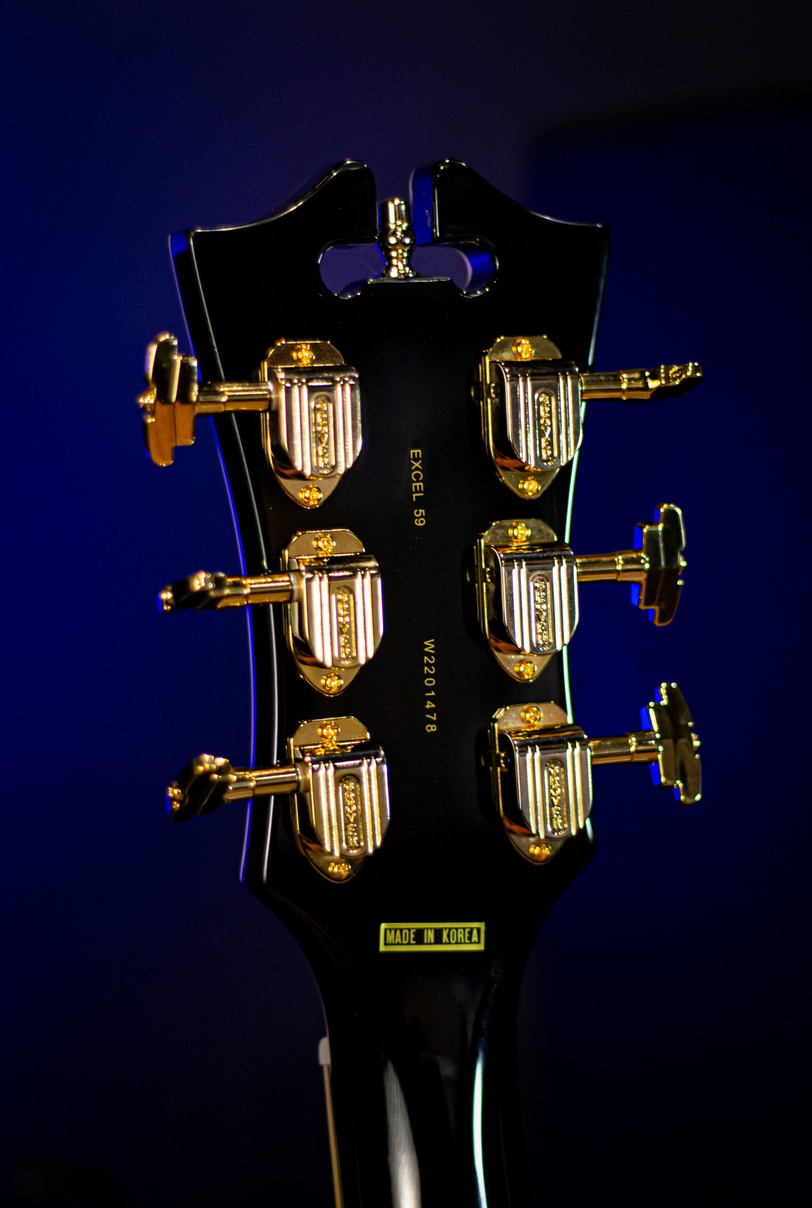 GUITARRA D'ANGELICO - Excel 59 Hollowbody - Solid Black - Imagem 6