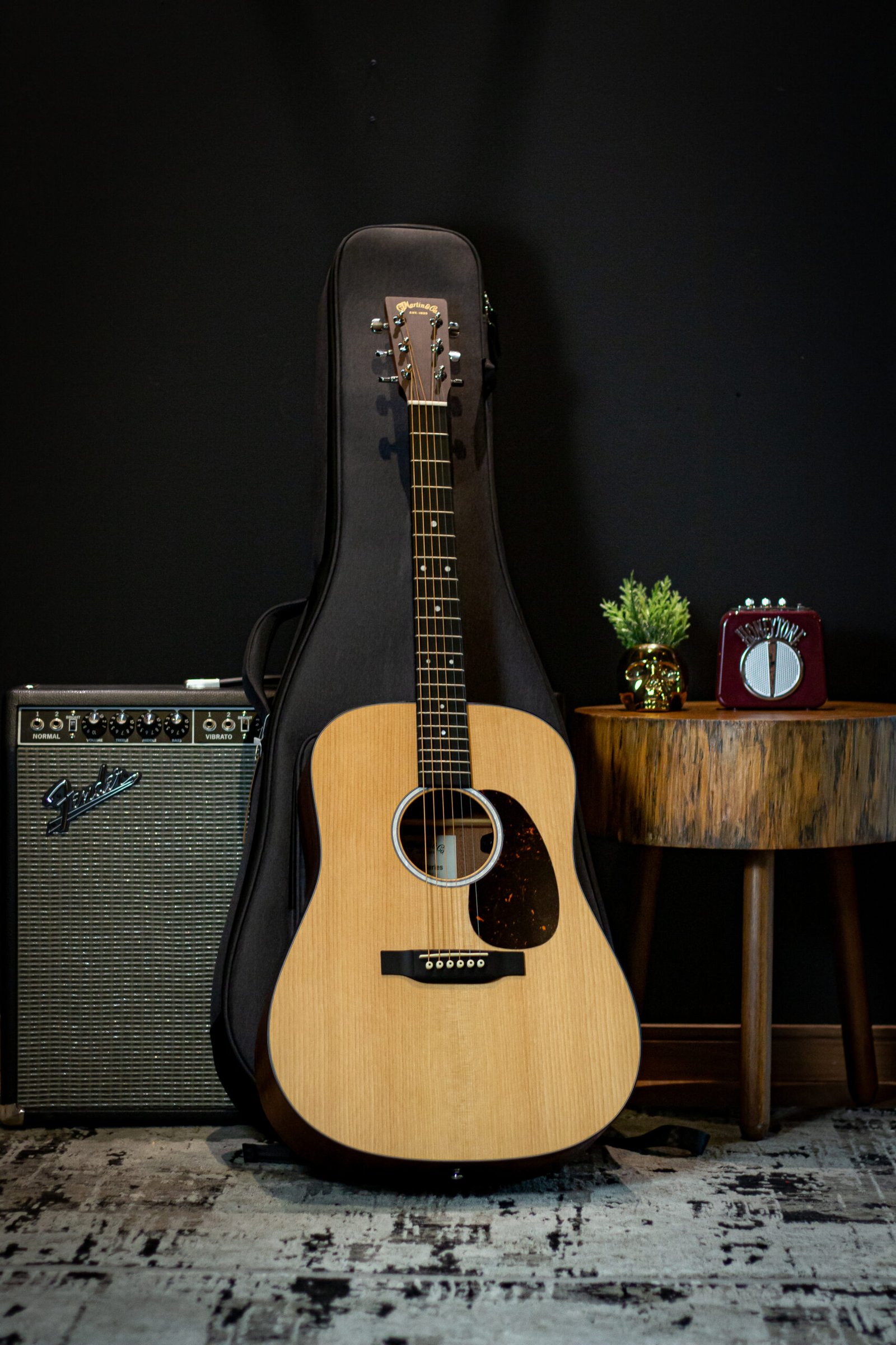 VIOLÃO MARTIN - D-10E-02 SITKA C/BAG - Imagem 2