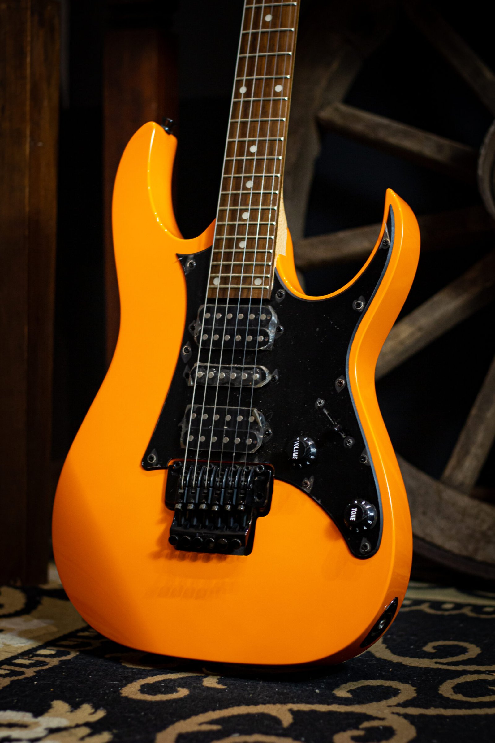 GUITARRA IBANEZ - GRG250 ORANGE - Imagem 3
