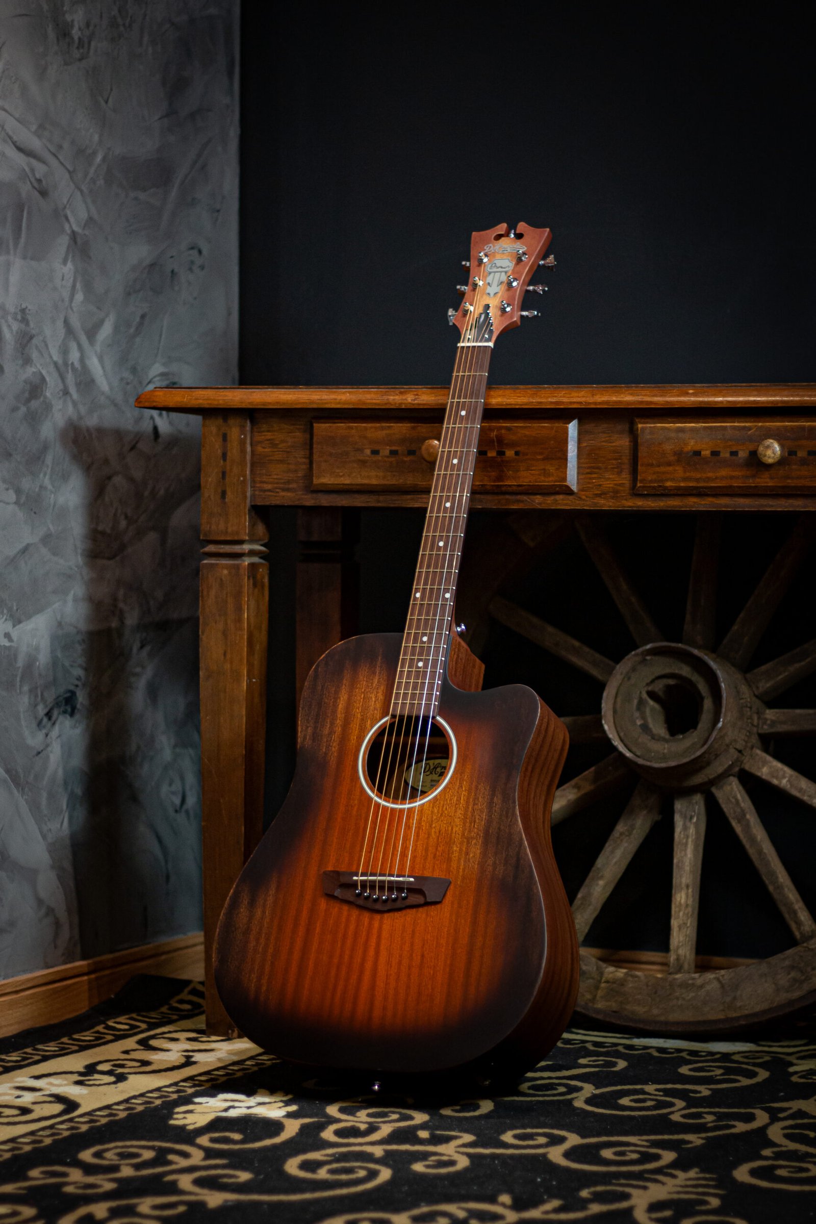 VIOLÃO D'ANGELICO - Premier Bowery LS Aged Mahogany - Imagem 2