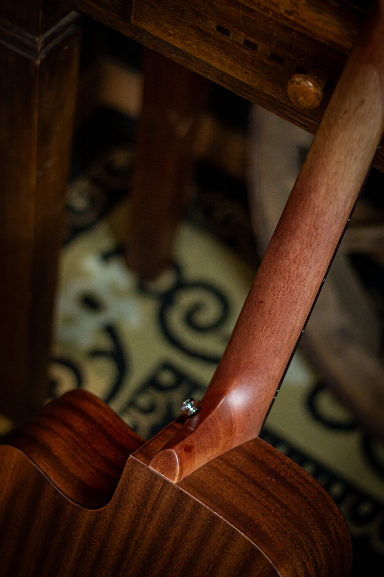 VIOLÃO D'ANGELICO - Premier Bowery LS Aged Mahogany - Imagem 7