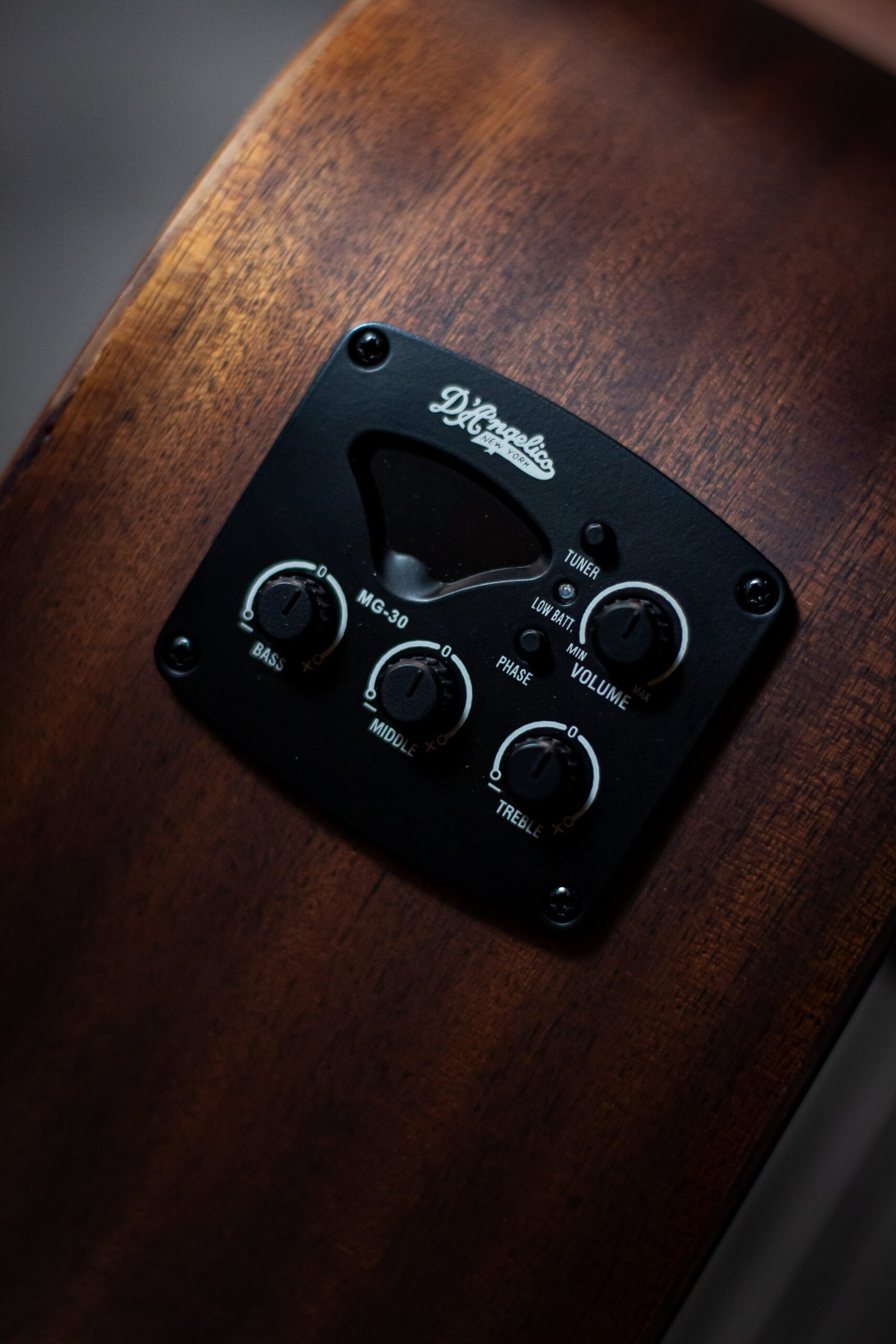 VIOLÃO D'ANGELICO - Premier Bowery LS Aged Mahogany - Imagem 9