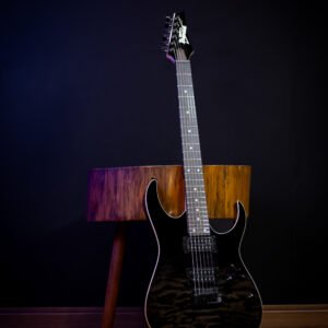 GUITARRA IBANEZ - RG GIO GRG120QASP-BKG