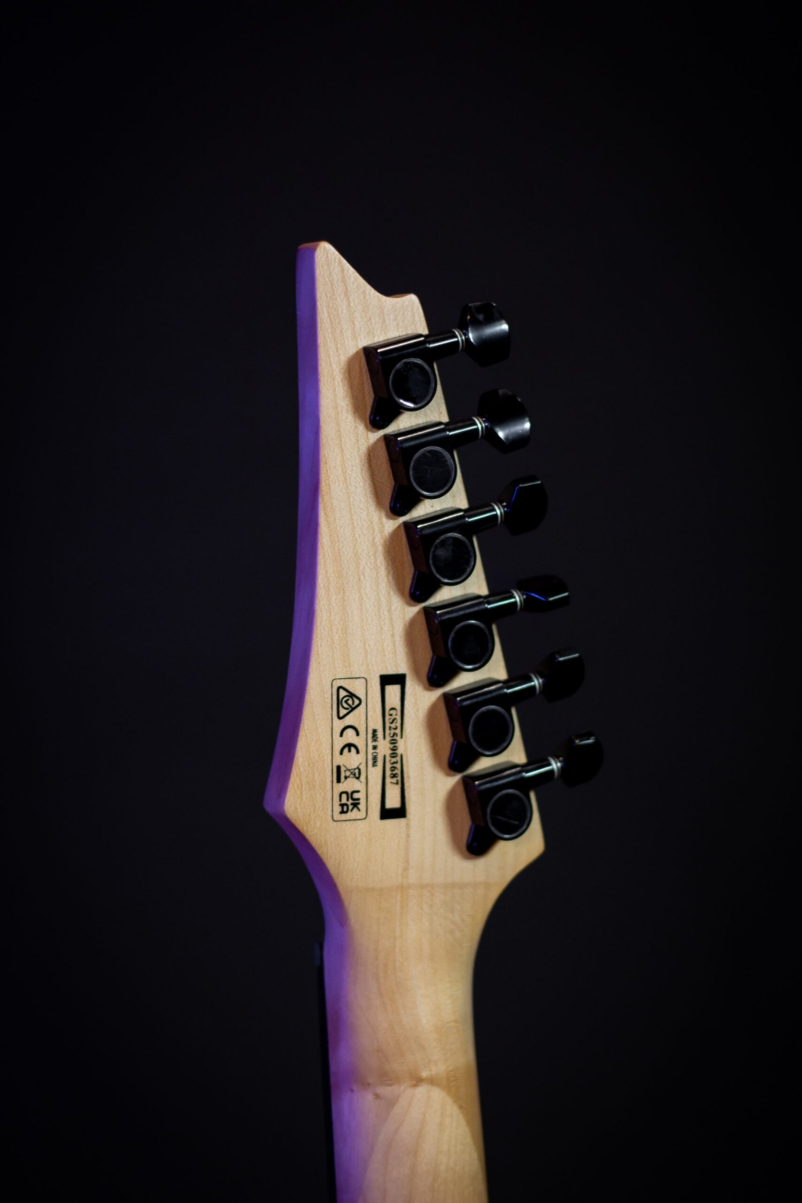 GUITARRA IBANEZ - RG GIO GRG120QASP-BKG - Imagem 6