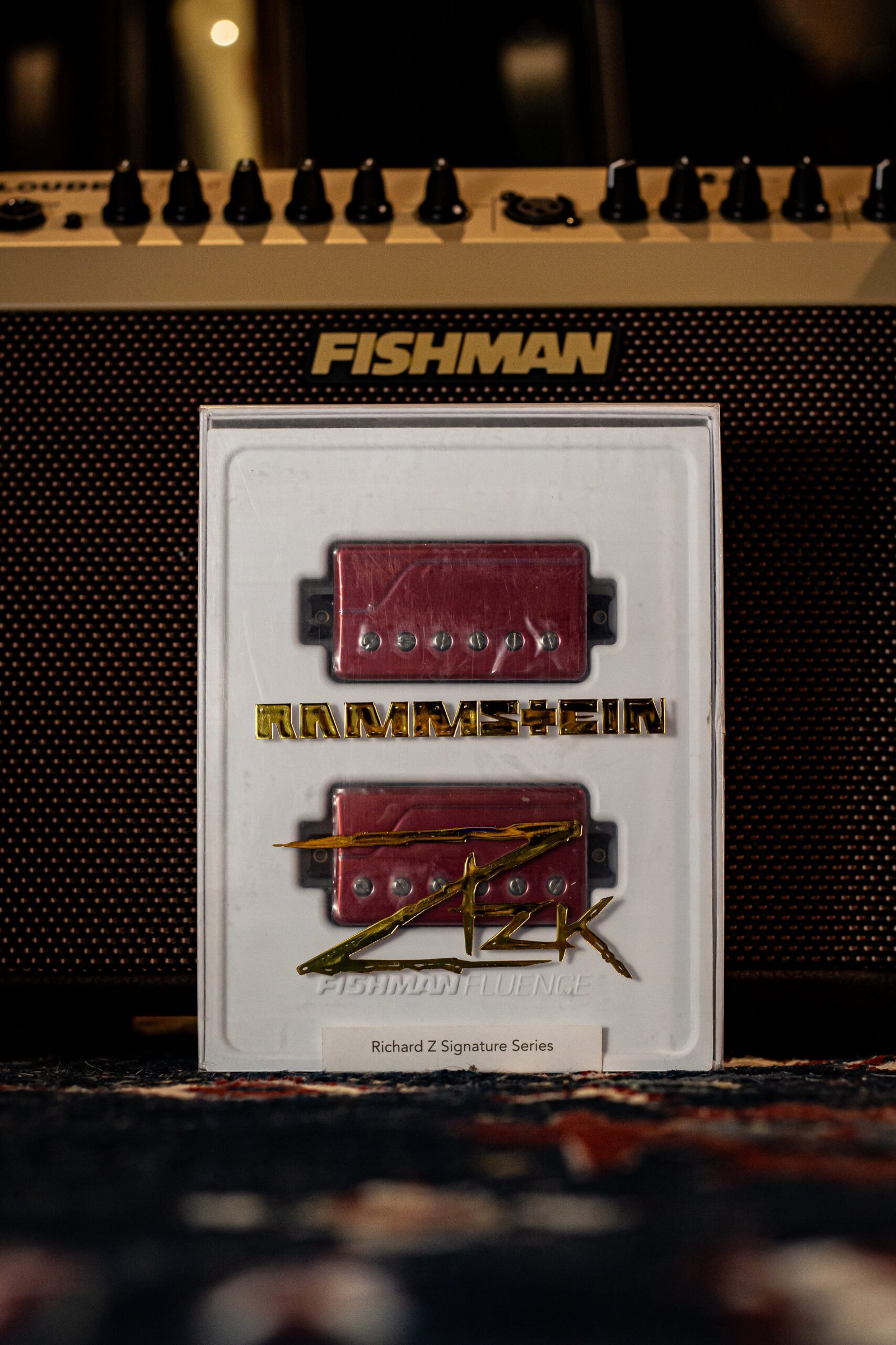 CAPTADOR FISHMAN - KIT PRF-HS6-RZ2 GUITAR FLUENCE RICHARD Z KRUSPE