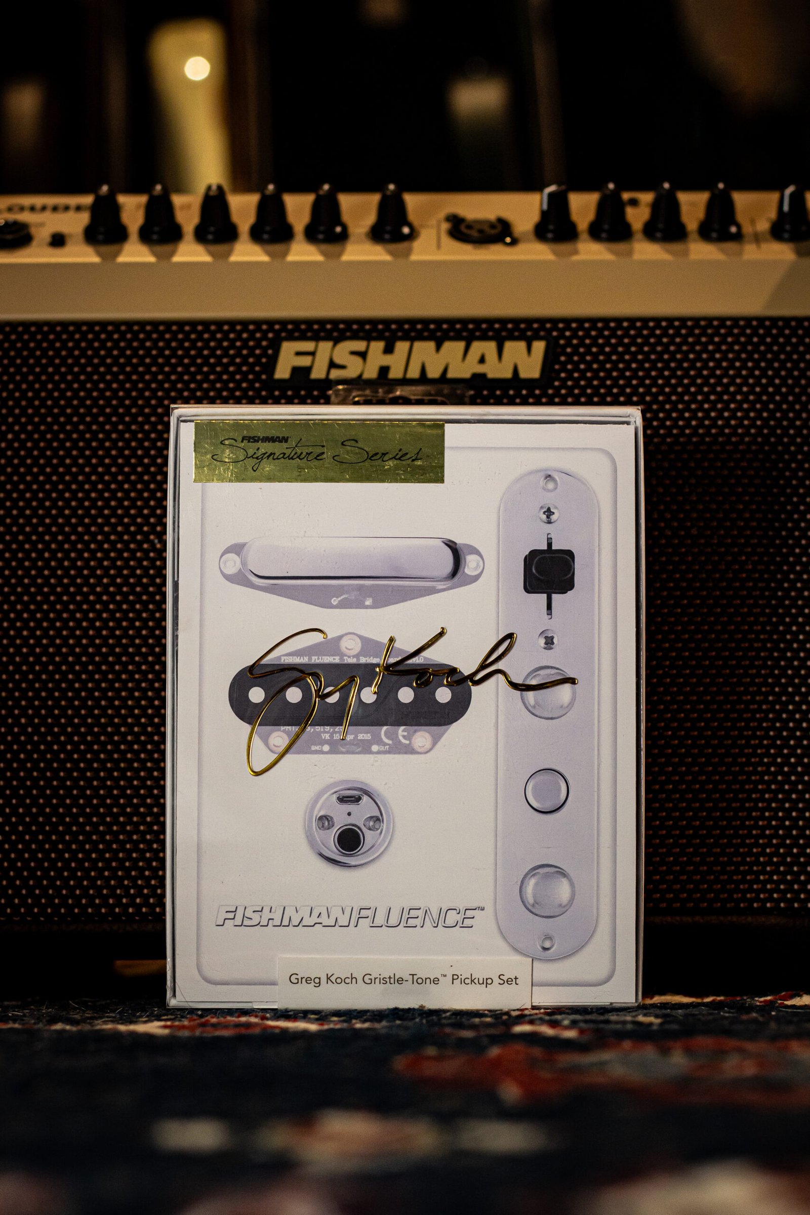 CAPTADOR FISHMAN - KIT PRF-TEL-GK1 FLUENCE TELE GREG KOCH