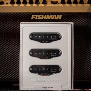 CAPTADOR FISHMAN - PRF-STR-BK3 FLUENCE SET OF 3 SINGLE WIDTH STRAT BK