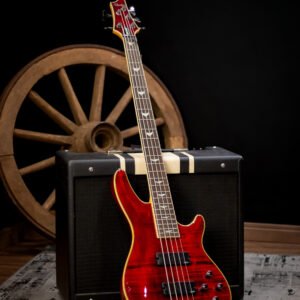 CONTRABAIXO SCHECTER - OMEN EXTREME-5 5C.BLACK CHERRY2041 IDN