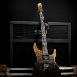 GUITARRA SCHECTER - C-1 STANDARD BLACK FADE BURST BURL #3950 CN
