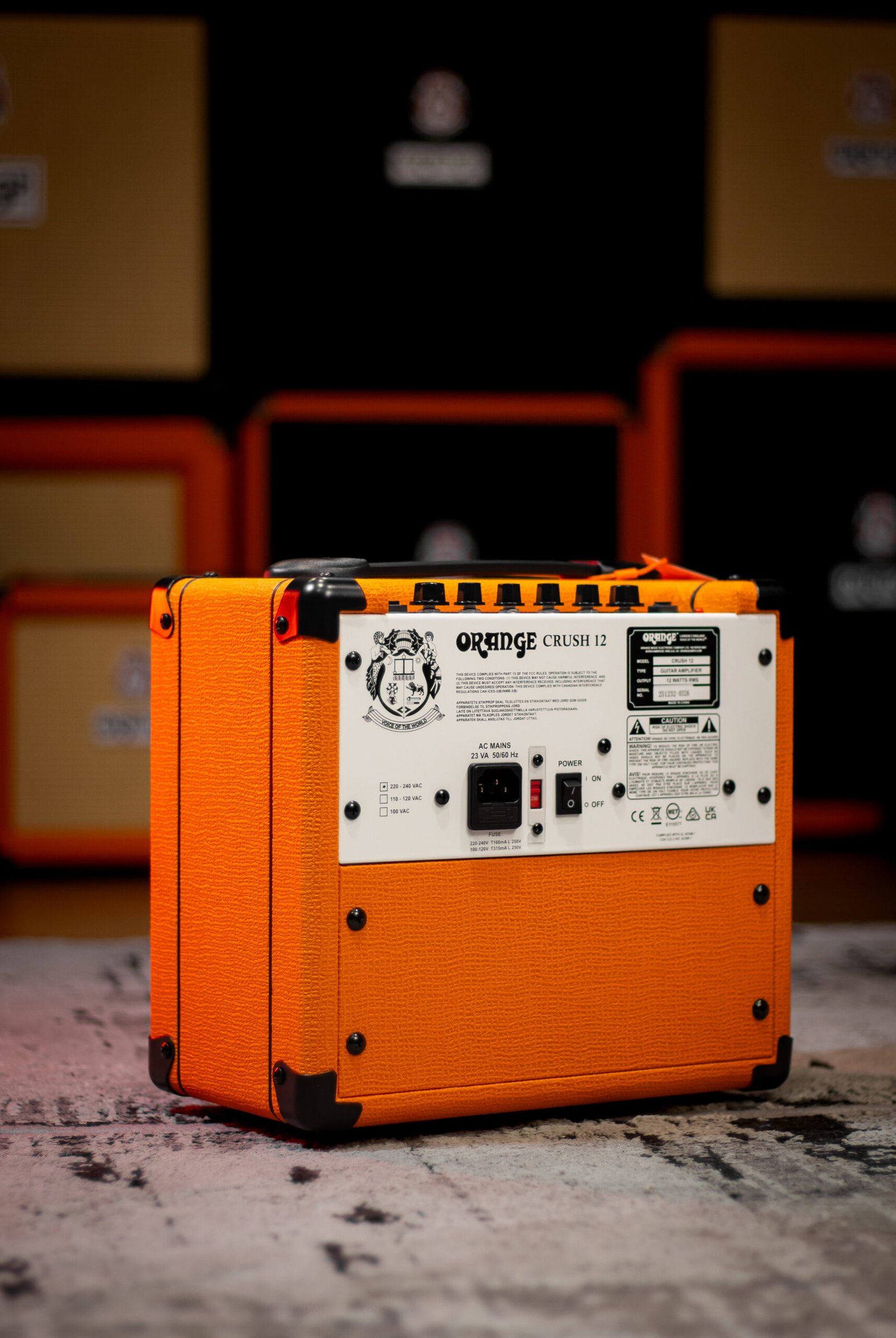 AMPLIFICADOR ORANGE - CRUSH 12 POTENC 12 W - Imagem 5