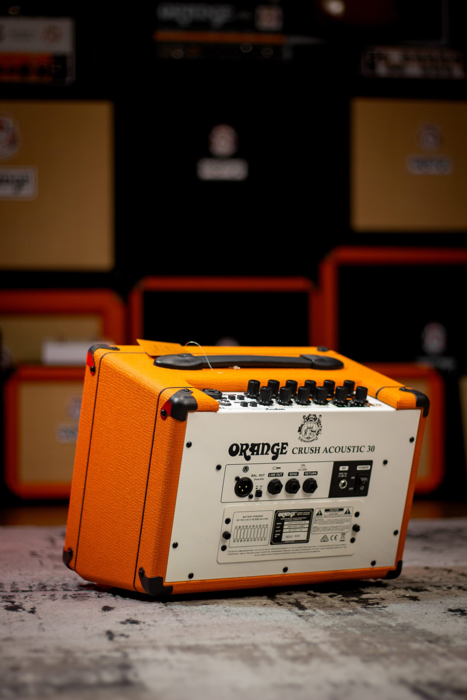 AMPLIFICADOR ORANGE - CRUSH ACOUSTIC 30 POTENCIA 30 W RMS - Imagem 5