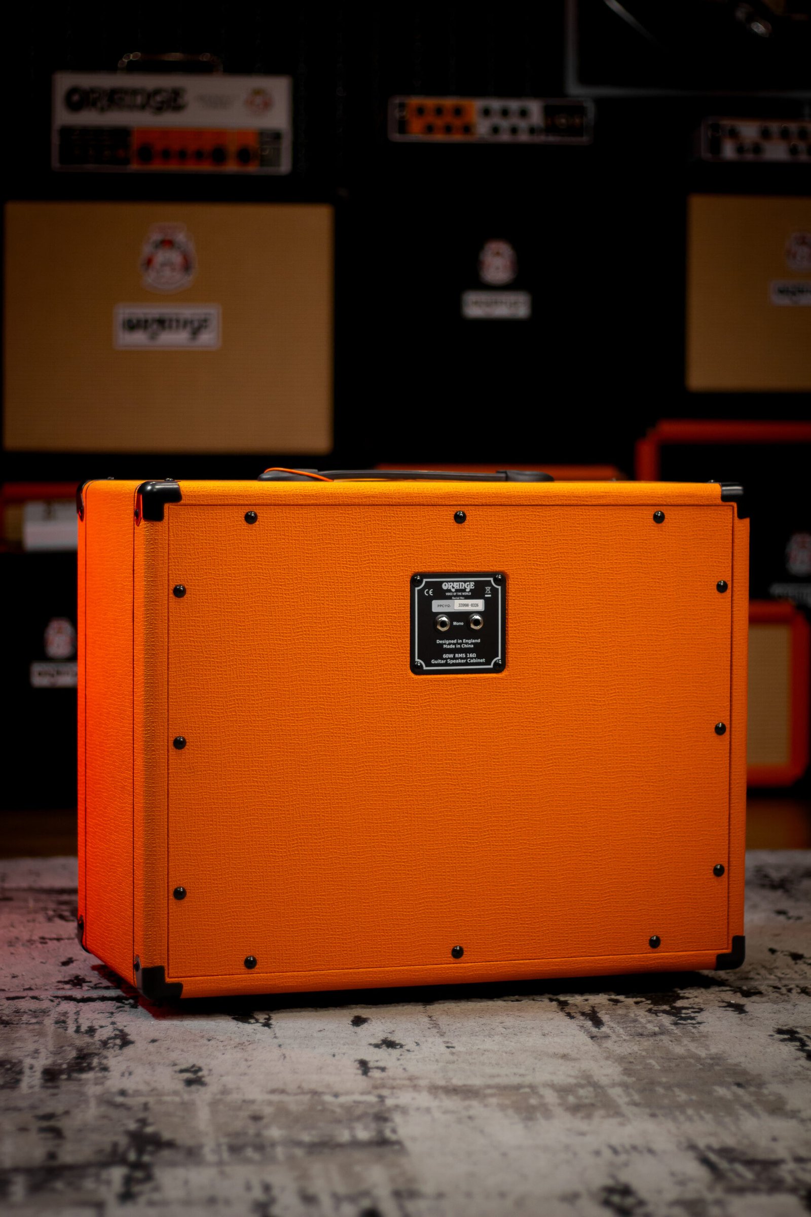 GABINETE ORANGE - GUITARRA PPC112 1X12 POTENCIA 60 W - Imagem 3