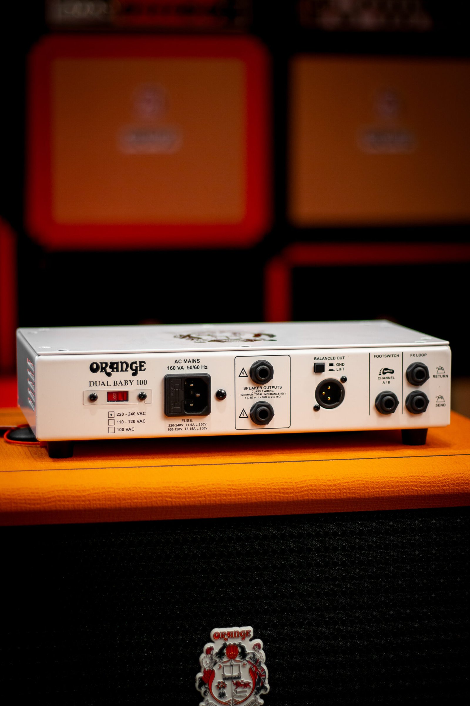 AMPLIFICADOR ORANGE - DUAL BABY 100 POTENCIA 100 W RMS - Imagem 5