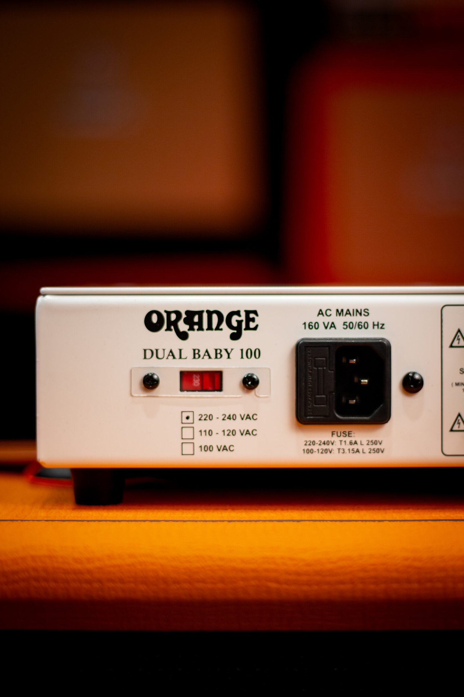 AMPLIFICADOR ORANGE - DUAL BABY 100 POTENCIA 100 W RMS - Imagem 6
