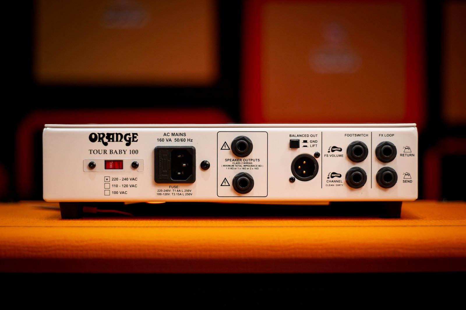 AMPLIFICADOR ORANGE - TOUR BABY 100 POTENCIA 100 W RMS - Imagem 8