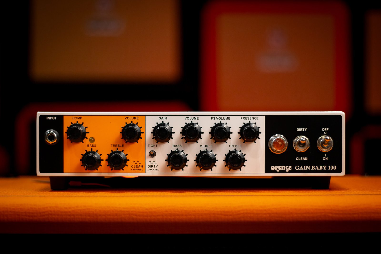 AMPLIFICADOR ORANGE - GAIN BABY 100 POTENCIA 100 W RMS - Imagem 4