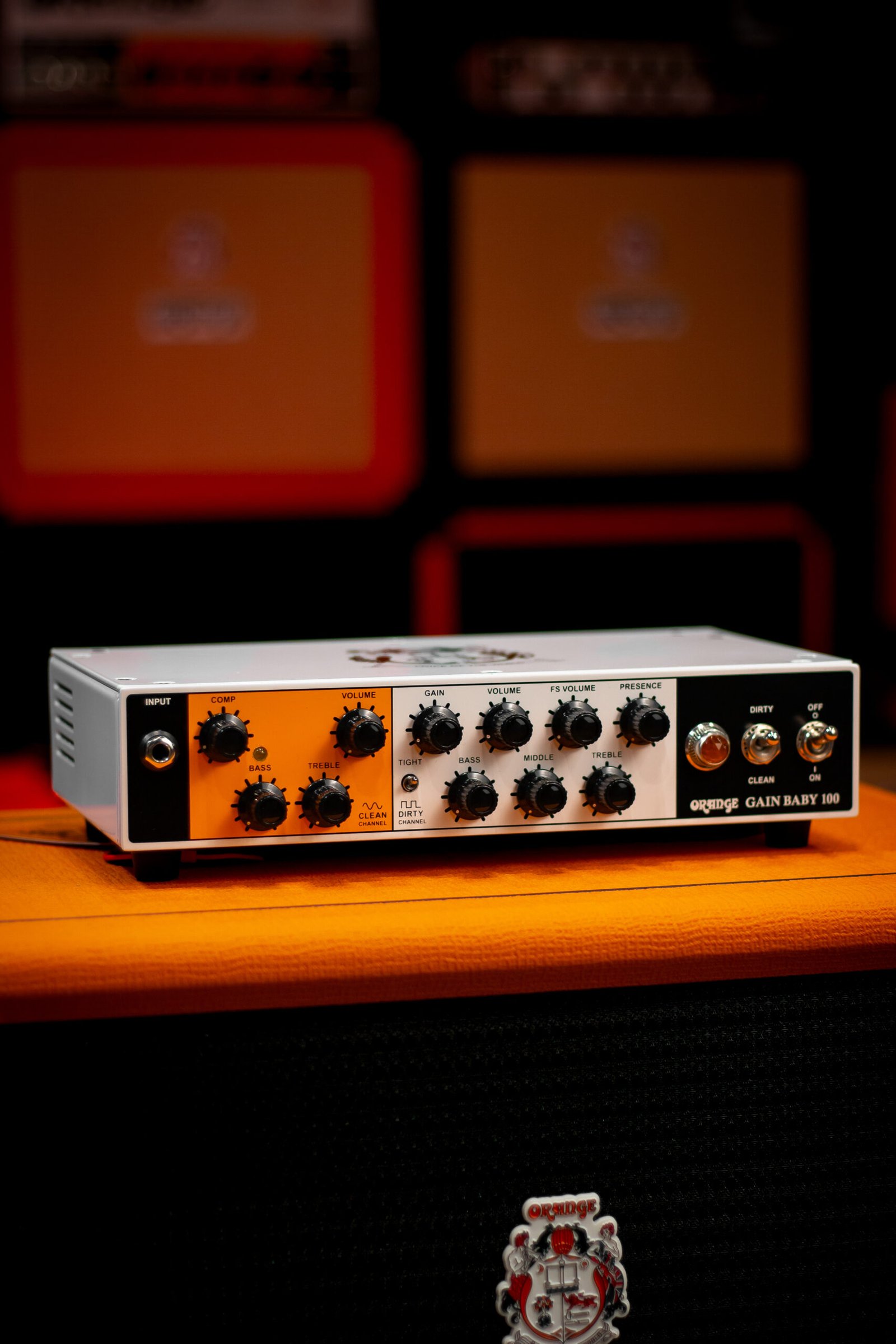 AMPLIFICADOR ORANGE - GAIN BABY 100 POTENCIA 100 W RMS - Imagem 2