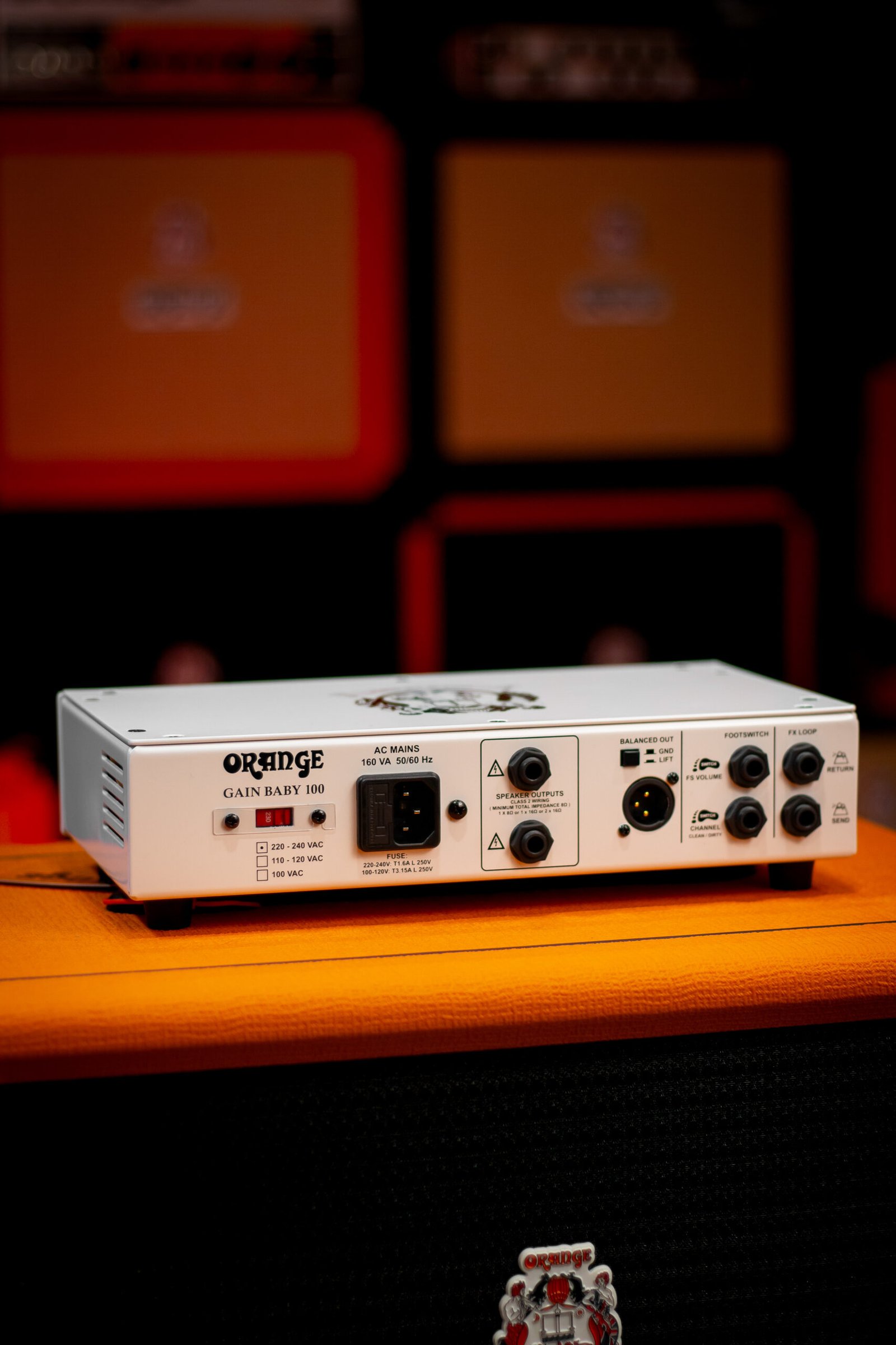 AMPLIFICADOR ORANGE - GAIN BABY 100 POTENCIA 100 W RMS - Imagem 6
