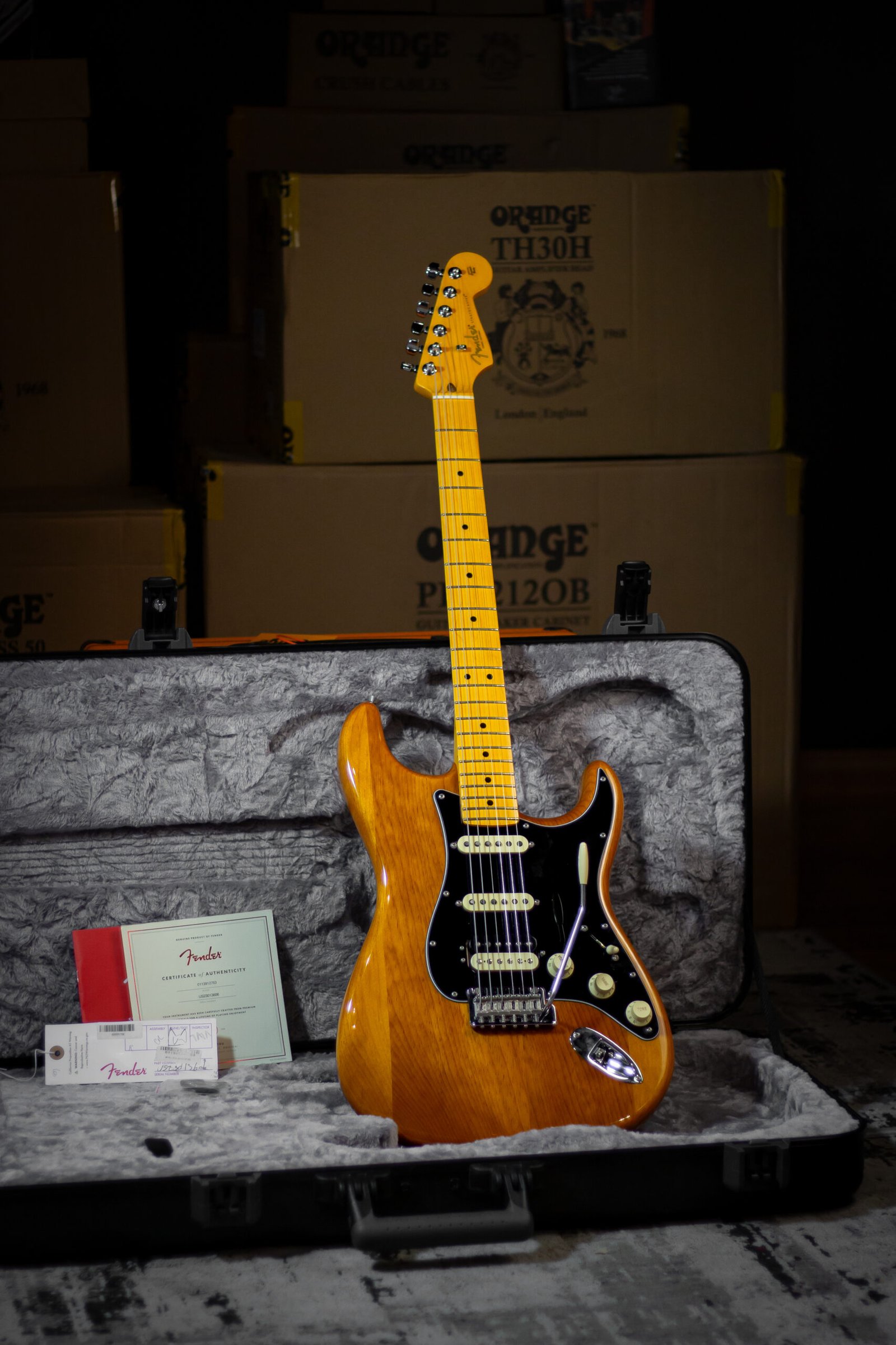 GUITARRA FENDER - AMERICAN PROFESSIONAL II STRATOCASTER NT - Imagem 2