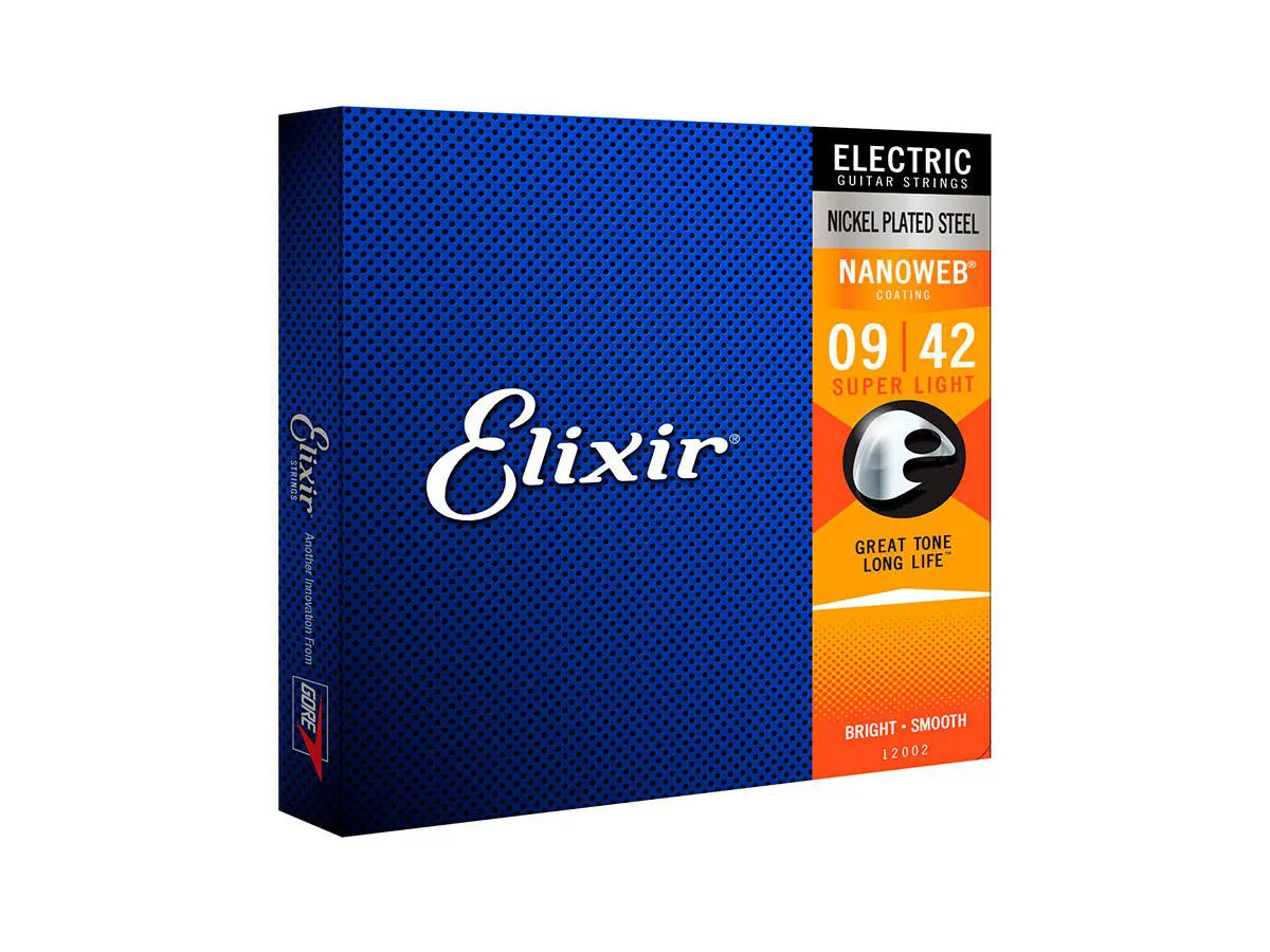 ENCORDAMENTO ELIXIR - 009 NANOWEB LIGHT P/GUITARRA