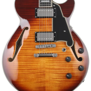 GUITARRA D'ANGELICO - Premier SS Guitarra Eletrica Semi-hollow - Dark Iced Tea Burst