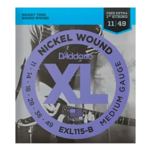 ENCORDAMENTO D'ADDARIO - GUITARRA EXL115-B+PL011