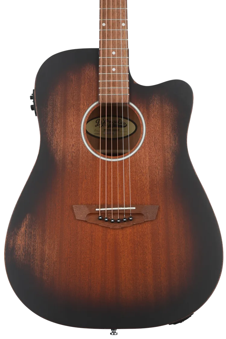 VIOLÃO D'ANGELICO - Premier Bowery LS Aged Mahogany
